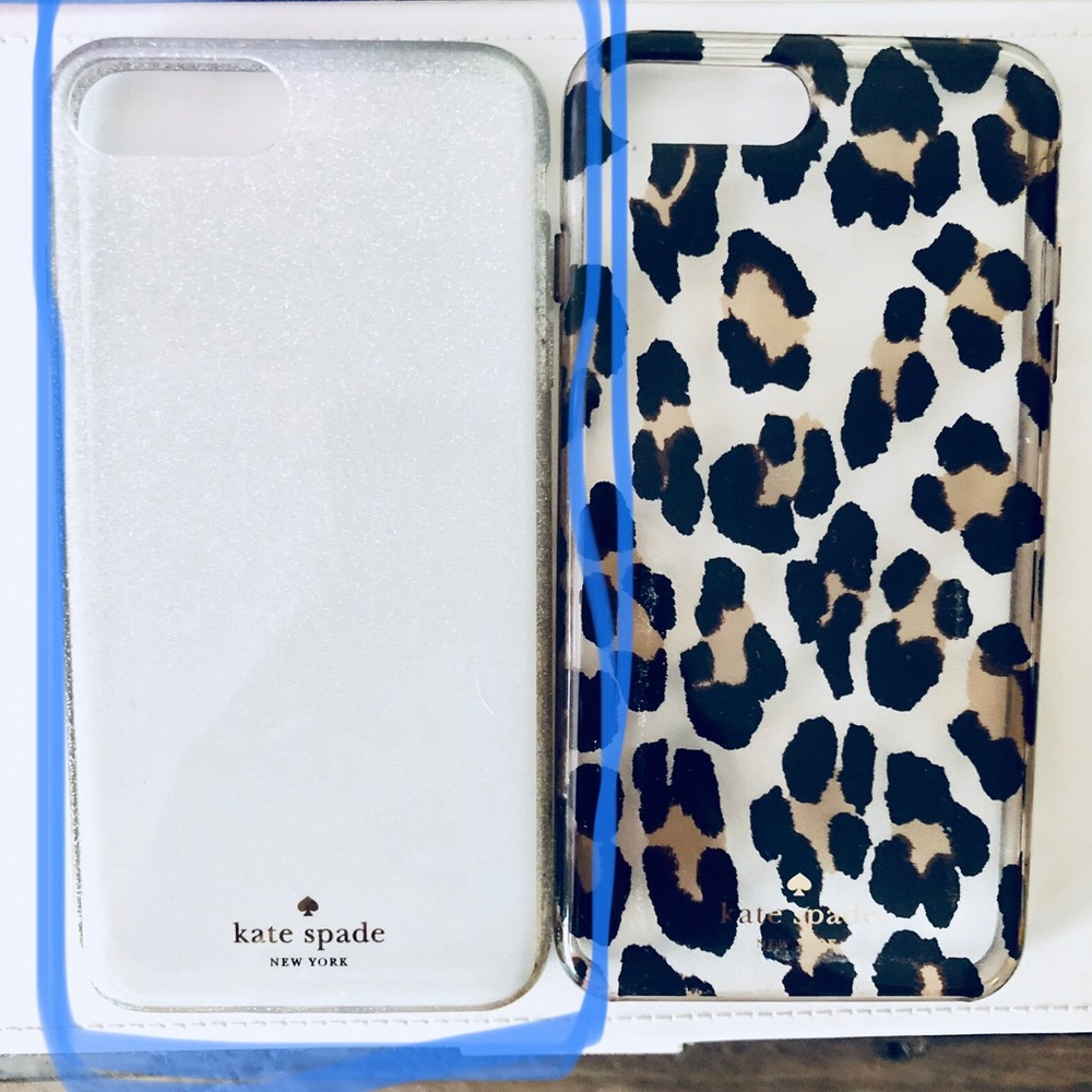 Sliver ombré glitter 7 plus phone case